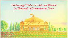 Celebrating Maharishi